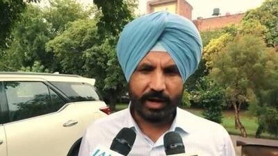Amarinder Singh Raja Warring after stepping down as the Punjab Congress president in New Delhi on Thursday. (Facebook)