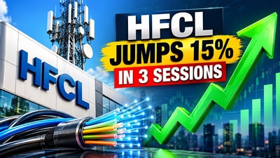 3 రోజుల్లో 15% దూసుకెళ్లిన హెచ్ఎఫ్సీఎల్.. ఈ షేరును ఇప్పుడు కొనొచ్చా? 3 రోజుల్లో 15% దూసుకెళ్లిన హెచ్ఎఫ్సీఎల్.. ఈ షేరును ఇప్పుడు కొనొచ్చా?