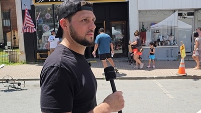 Reporter Joe Sokol was safe and unharmed after the incident in Maine. (Facebook/ Joe Sokol) Reporter Joe Sokol was safe and unharmed after the incident in Maine. (Facebook/ Joe Sokol)