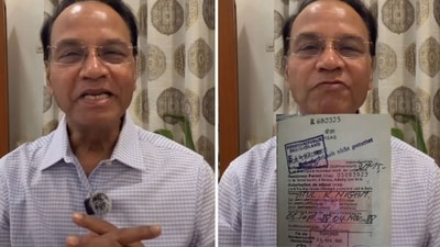 The man who claimed he quit his job when he failed to get leave from his office. (Instagram/@atulunfiltered23) The man who claimed he quit his job when he failed to get leave from his office. (Instagram/@atulunfiltered23)