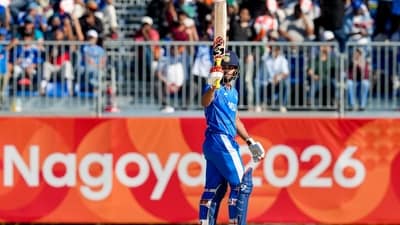 Ishan Kishan played a match-winning knock in the Asian Games semi-final against Sri Lanka (PTI) Ishan Kishan played a match-winning knock in the Asian Games semi-final against Sri Lanka (PTI)