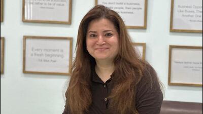 Sherry Sudan established Cleanex India Pvt Ltd in Tauru in 2020, a company that manufactures tissue rolls, napkins, face tissues, and other packaging materials, with most of the work carried out by women. (HT Photo) Sherry Sudan established Cleanex India Pvt Ltd in Tauru in 2020, a company that manufactures tissue rolls, napkins, face tissues, and other packaging materials, with most of the work carried out by women. (HT Photo)