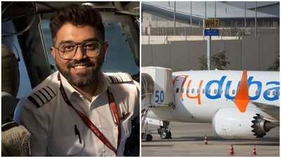A passenger on a rerouted flydubai flight that was bound for Tel Aviv said one of the pilots tried to crash the plane and kill everyone on board, after both pilots were found to be wounded on landing in Saudi Arabia. (AFP/PTI)