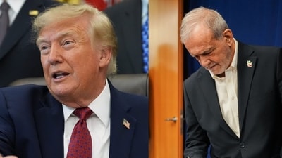 The US-Iran war has been simmering for around seven months now and all attempts to resolve the conflict have failed to yield any conclusive results. (In picture: US President Donald Trump (L), Iranian President Masoud Pezeshkian (R)) The US-Iran war has been simmering for around seven months now and all attempts to resolve the conflict have failed to yield any conclusive results. (In picture: US President Donald Trump (L), Iranian President Masoud Pezeshkian (R))