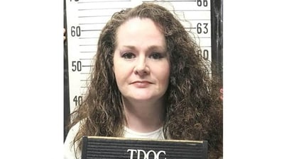 Christa Gail Pike, Colleen Slemmer accused killer lay awake even after she was injected with two doses of pentobarbital.(Photo by Handout / Tennessee Department of Correction / AFP) Christa Gail Pike, Colleen Slemmer accused killer lay awake even after she was injected with two doses of pentobarbital.(Photo by Handout / Tennessee Department of Correction / AFP)