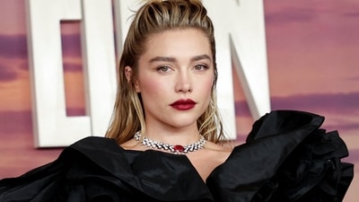 Florence Pugh at a special screening of the Netflix series East of Eden in London. REUTERS/Corey Rudy (REUTERS)