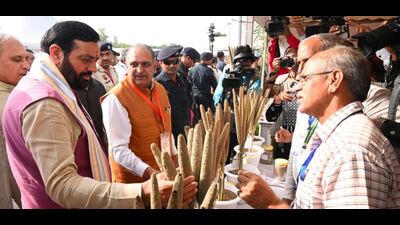 he CM said crop diversification was necessary to protect the state’s groundwater. (HT Photo)