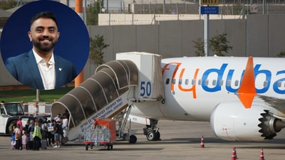 The pilot-in-command aboard Flydubai flight FZ1073 from Dubai to Tel Aviv has been identified as Smit Machchhar, an Indian national. (LinkedIn/AP)
