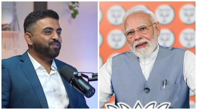 Indian captain Smit Machchhar and Prime Minister Narendra Modi. Indian captain Smit Machchhar and Prime Minister Narendra Modi.