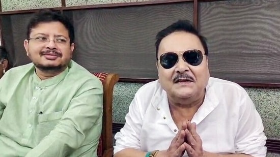 Madan Mitra resigned from the Trinamool Congress in June and joined the rebel camp. (ANI Video Grab)
