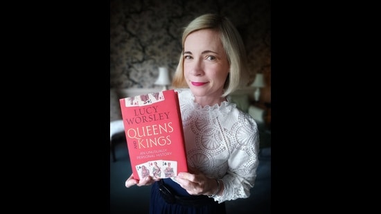 Author Lucy Worsley (Mark Hines)