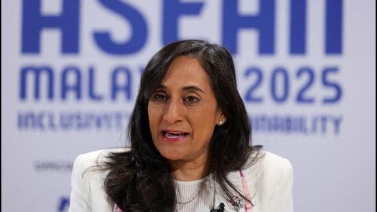 Canadian Foreign Minister Anita Anand speaks during an interview at Kuala Lumpur, Malaysia July 10, 2025. REUTERS/ Hasnoor Hussain (REUTERS)