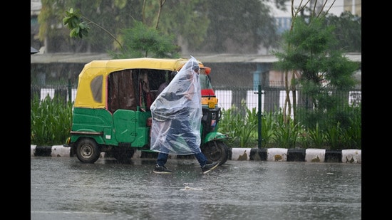 Haryana’s September rainfall deficit follows two years of surplus, with the state recording 70% excess rain in 2025 and 37% in 2024. (Parveen Kumar/HT)