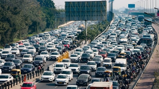 Commuter shares frustration over Bengaluru’s traffic congestion. (PTI)