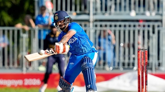 Ishan Kishan was the star of the show for his unbeaten 80-run knock.
