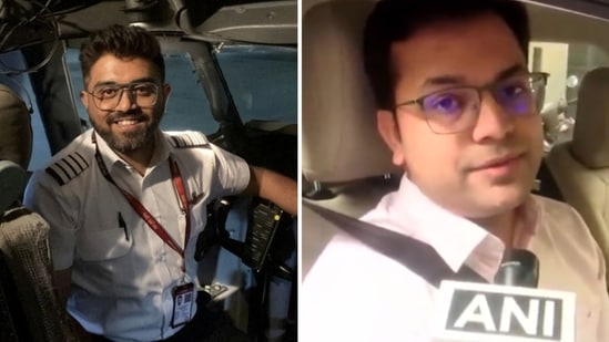 Smit Machchhar (L). His former neighbour Dr Janit Shah (R). 