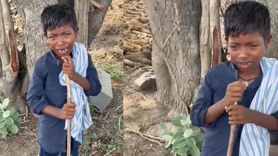 బాలుడి వీడియో వైరల్