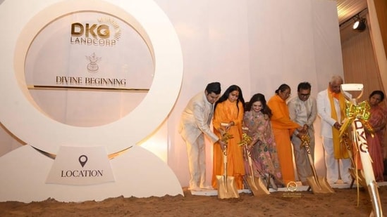 Blending traditional rituals with its formal ground-breaking, marking a significant milestone for the development.