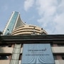A screen displays a message of the National Stock Exchange (NSE) listing ceremony at the Bombay Stock Exchange (BSE) in Mumbai, India, September 24, 2026. REUTERS/Francis Mascarenhas