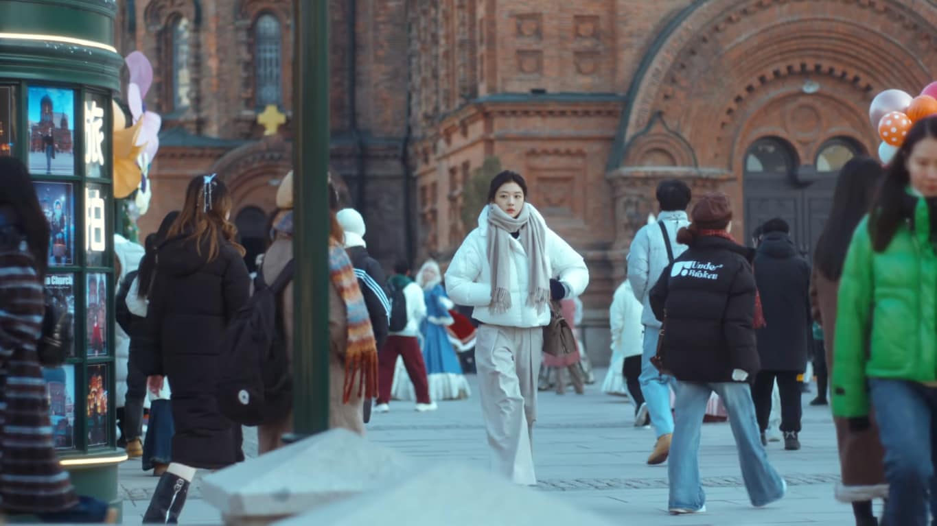 Shang Zhitao in Harbin. (Netflix.)