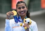 Lovlina Borgohain (Photo: MOHD RASFAN / AFP)