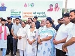 Haryana CM Nayab Singh Saini inspected a cleaned-up garbage point as MCG launched a 10-day drive to transform 21 dumping spots across Gurugram. (ANI)