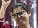 Neha Bora said this is not just a protest by one organisation but a protest about common demands. (PTI picture)