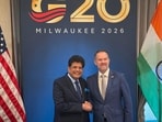 Piyush Goyal met US Trade Representative Jamieson Greer at sidelines of the G20 trade ministers’ meeting in Milwaukee.