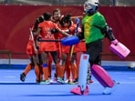 The Indian women's hockey team wins gold at the Asian Games. 