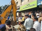 Residents have welcomed the drive and demanded regular monitoring to ensure the removed encroachments do not return. (HT PHOTO)