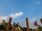 The maximum temperature is expected to remain around 34°C on Friday. (HT photo)