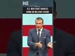 On Cam: US War Secretary Pete Hegseth Criticises 'Woke' Culture In Latest Military Speech