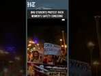 ABVP Leads Student Demonstration Against BHU Administration Over Women's Safety Issues