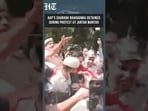 Delhi Police Detain AAP Leader Saurabh Bharadwaj During Election Commission Protest