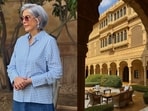 Zeenat Aman offers a glimpse into her time spent in Jaisalmer. 
