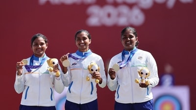 India script history with first-ever Asian Games women’s recurve team gold (REUTERS)