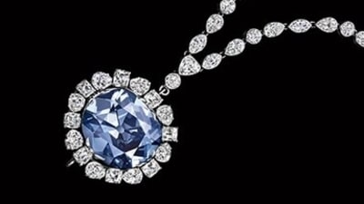 The Hope Diamond, believed to be stolen from an Indian temple, has been called the world's most cursed diamond The Hope Diamond, believed to be stolen from an Indian temple, has been called the world's most cursed diamond