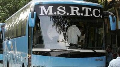 MSRTC Bus - Shivneri - The first fleet of MSRTC's new range of Mercedese Benz buses will ply to Pune from Dadar from Thursday at 10.00am - HT Photo by Kunal Patil 20.05.09 - MAY09 2K9 (Hindustan Times) MSRTC Bus - Shivneri - The first fleet of MSRTC's new range of Mercedese Benz buses will ply to Pune from Dadar from Thursday at 10.00am - HT Photo by Kunal Patil 20.05.09 - MAY09 2K9 (Hindustan Times)