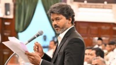 Opposition parties slammed C Joseph Vijay-led Tamilaga Vettri Kazhagam government over the signboards.