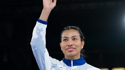 Lovlina Borgohain won gold at the Asian Games on Friday. (PTI) Lovlina Borgohain won gold at the Asian Games on Friday. (PTI)