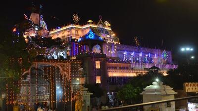 The Shri Krishna Janmasthan temple in Mathura. (HT FILE PHOTO) The Shri Krishna Janmasthan temple in Mathura. (HT FILE PHOTO)