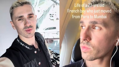 French man shares his first impressions of life in Mumbai. (Instagram/@nico_in_mumbai) French man shares his first impressions of life in Mumbai. (Instagram/@nico_in_mumbai)