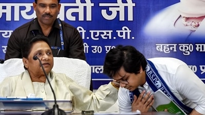 “I am not going to any other political party. Neither today nor ever,” Akash Anand said, amid speculation over his political future following his expulsion. (ANI/ File photo) “I am not going to any other political party. Neither today nor ever,” Akash Anand said, amid speculation over his political future following his expulsion. (ANI/ File photo)