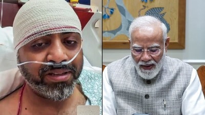 స్మిత్ మచ్ఛార్తో మోదీ వీడియో కాల్ (ANI Video Grab) స్మిత్ మచ్ఛార్తో మోదీ వీడియో కాల్ (ANI Video Grab)