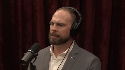 David Grusch said he was on duty at the NRO operations centre when the test took place. (YouTube/ PowerfulJRE) David Grusch said he was on duty at the NRO operations centre when the test took place. (YouTube/ PowerfulJRE)