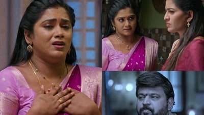 ఇల్లు ఇల్లాలు పిల్లలు.. ఈ బల్లక్కాయ్ బుద్ధి మారదా? నర్మదను ఆపుతున్న మామ మాటలు.. నెక్స్ట్ ఏంటీ? (jiohotstar) ఇల్లు ఇల్లాలు పిల్లలు.. ఈ బల్లక్కాయ్ బుద్ధి మారదా? నర్మదను ఆపుతున్న మామ మాటలు.. నెక్స్ట్ ఏంటీ? (jiohotstar)