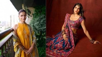 Celebrity jewellery looks that are redefining festive fashion. (aliaabhatt/janhvikapoor/Instagram) Celebrity jewellery looks that are redefining festive fashion. (aliaabhatt/janhvikapoor/Instagram)