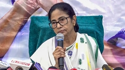 Former West Bengal chief minister Mamata Banerjee. (PTI) Former West Bengal chief minister Mamata Banerjee. (PTI)