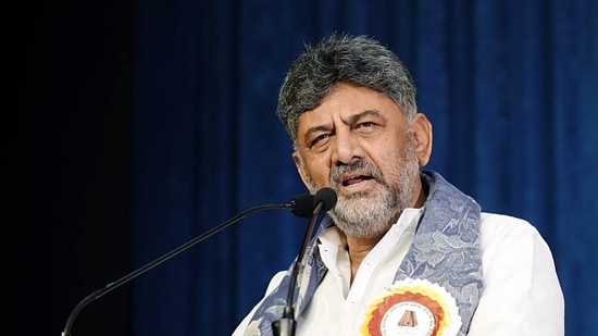 Karnataka CM DK Shivakumar questioned the preparation of some Form 7 applications, saying voter details appeared to have been printed before objector information was entered. (@DKShivakumar/X)