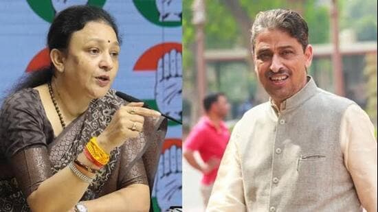 Aradhana Mishra ‘Mona’ and Imran Masood. (FILE PHOTOS)